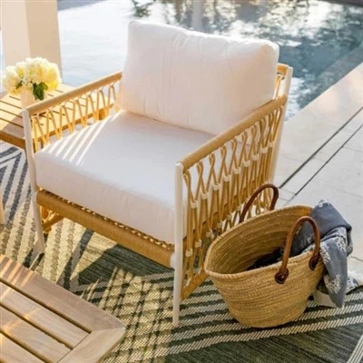 Socraigh tolg tolg téad amuigh faoin aer